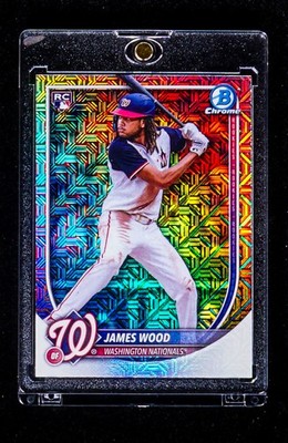 JAMES WOOD CHROME REFRACTOR ROOKIE PANDORA PRIZM CARD RC | eBay