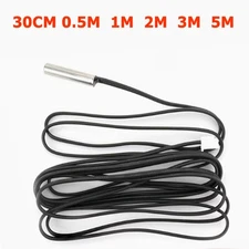 0.5m/1m/2m/3/5m/30cm B3950 Thermal Temperature Sensor NTC Waterproof Probe 10K