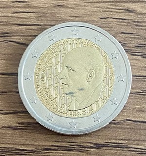 2 Euro Gedenkmünze Griechenland 2016 120. Geburtstag Dimitri Mitropoulos unz.