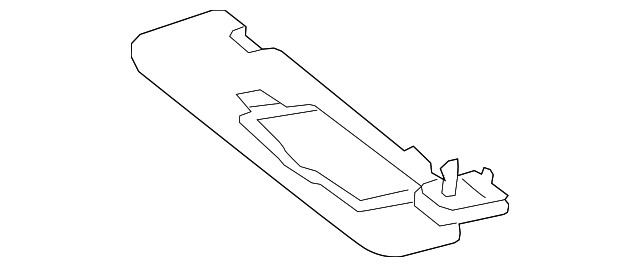 Visera del sol para Land Rover Range Rover Evoque 2020-2023 (P/N LR122939)