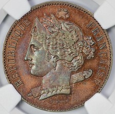 Las mejores ofertas en Monedas francesas certificado NGC Bronce | eBay