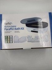 ForPro Nurture Digital Paraffin Wax Bath Kit Hand Foot Spa Treatment Open Box