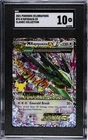 2021 Pokemon Celebrations #76 M Rayquaza EX Classic Collection SGC 10