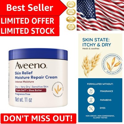 Skin Relief Intense Moisture Repair Cream with Triple Oat & Shea Butter - 11 oz