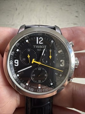 [WTS] Tissot PRC 200 Chronograph - Black Dial / Yellow Accents