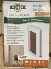 Pet Door  medium  10.5 X 15 H For Pets Up to 40 Lbs - Free Shipping    