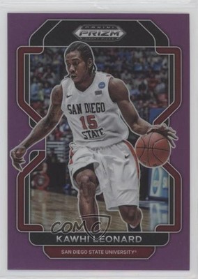 2022-23 Panini Prizm Draft Picks Purple Prizm 4/75 Kawhi Leonard #31 fm0