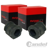 2X Metzger 20,8Mm Stabilager Vorne Beidseitig Passend FÜR Audi A2 Skoda Fabia