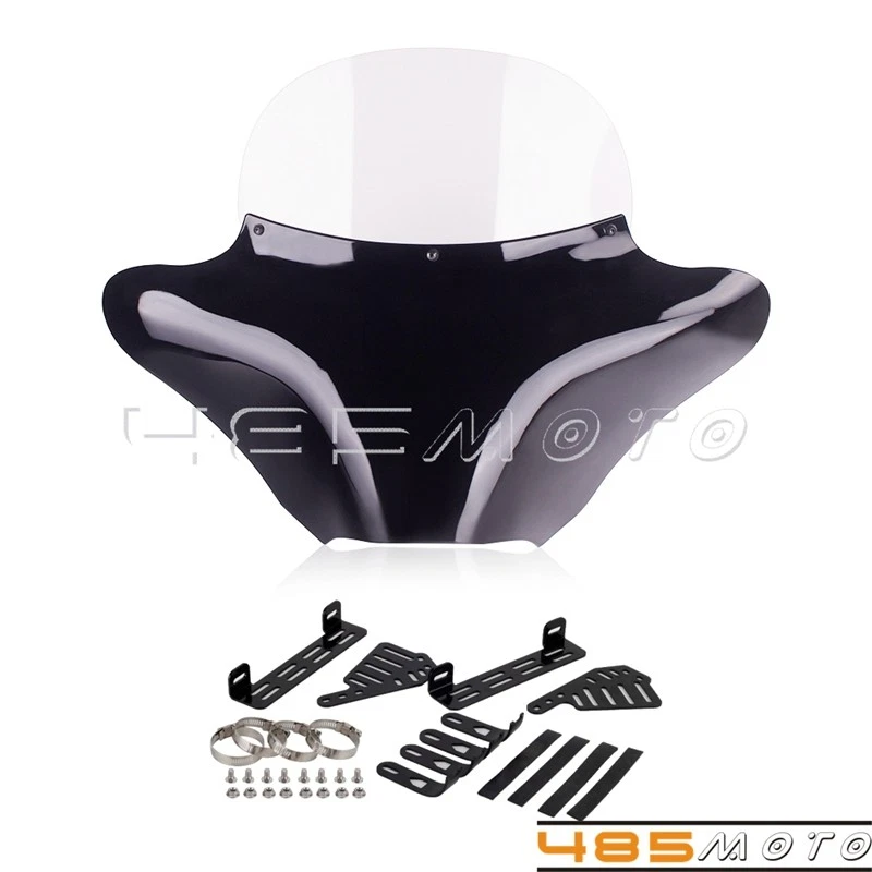 Carenado de murciélago para parabrisas Kawasaki Vulcan VN 1700 1600 1500 2000 900 800 Foto 2 de 4