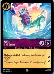 Sisu - In Her Element 39/204 Common Azurite Sea Lorcana