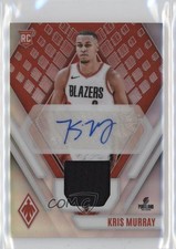 2023-24 Panini Phoenix Rookie Jersey Auto /199 Kris Murray #RJA-KMY Auto 1pe9