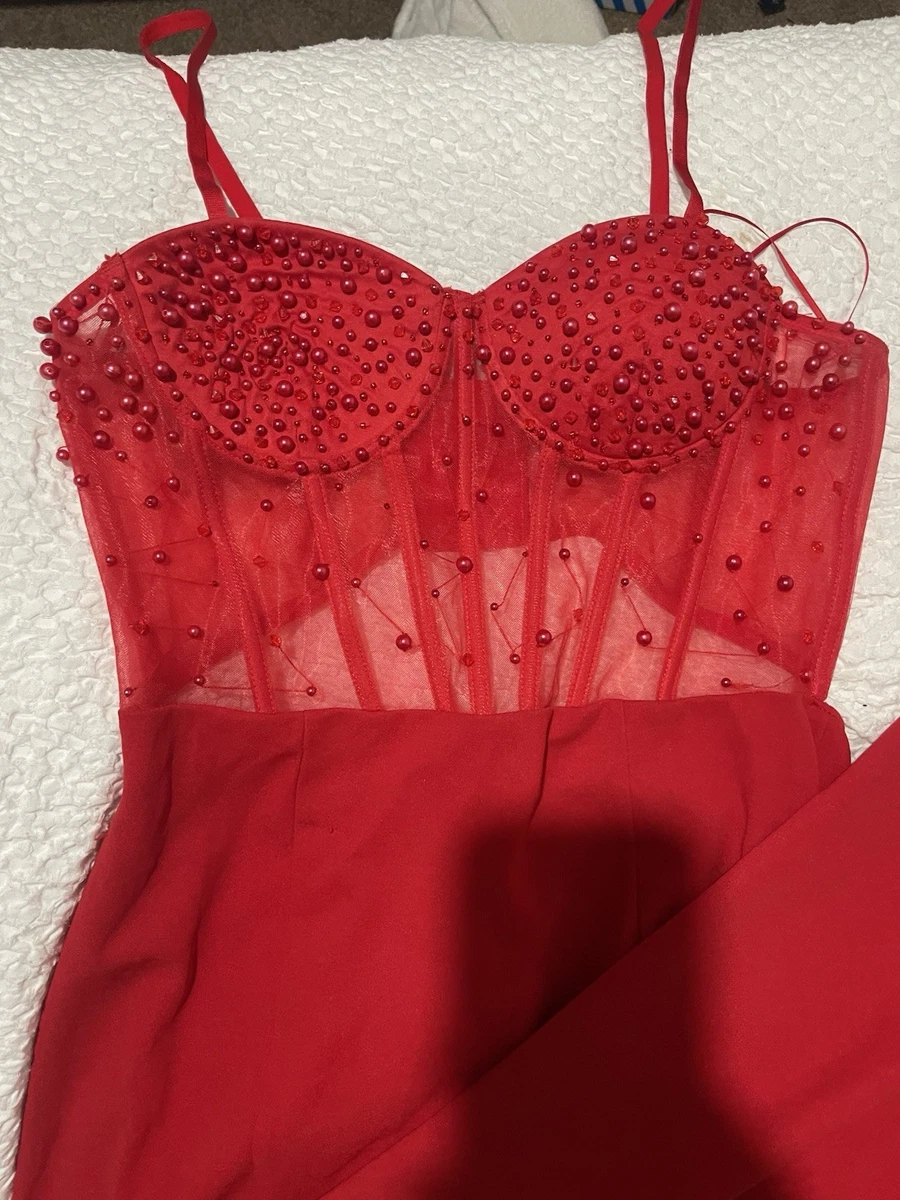 Red Size 14 Dresses for Women for sale | eBay UK