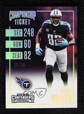 2016 Panini Contenders Championship Ticket 15/99 Delanie Walker #100 0d44