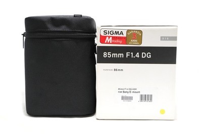 Sigma Objektiv 85mm F1.4 DG ART Für Sony E Mount Bello