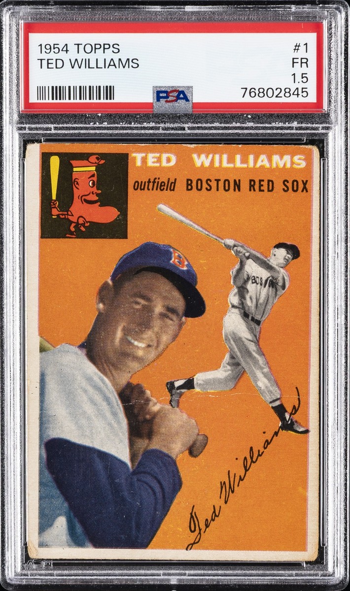 1954 TOPPS #1 TED WILLIAMS PSA 1.5 | eBay