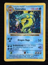 Pokemon TCG Gyarados Base Set Shadowless Holo Foil Near Mint NM - Free Returns!