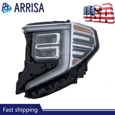 OEM GM HEADLIGHT LED LEFT 2023 2024 2025 GMC SIERRA 1500 DENALI 85604119