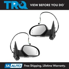 Trq Power Folding Side View Mirror Pair Lh Rh 2pc For 2007-2014 Suburban Yukon