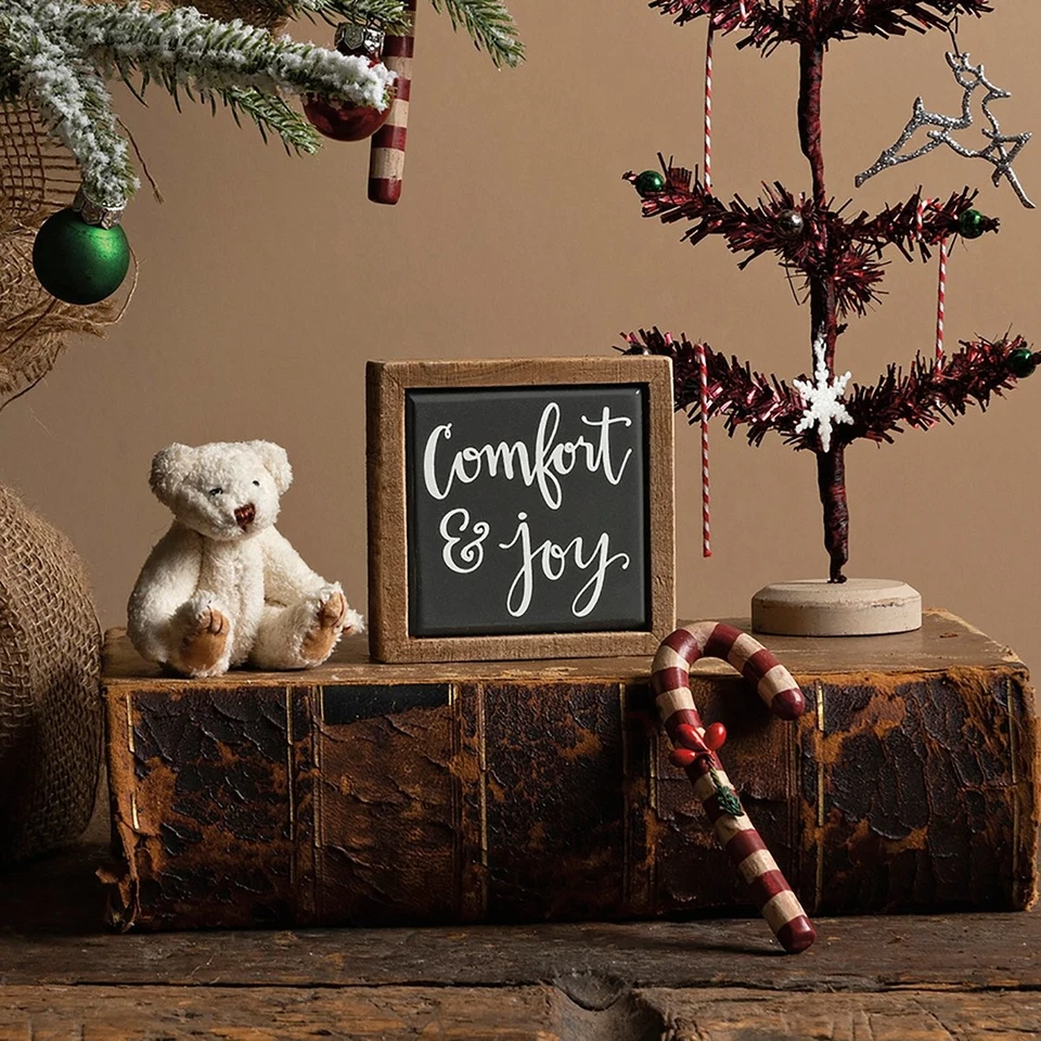 NEW "Comfort & Joy"  Box Sign - Image 2 of 4