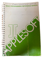 Applesoft II Basic Programming Reference Manual Apple 1981  Fold Out Vintage