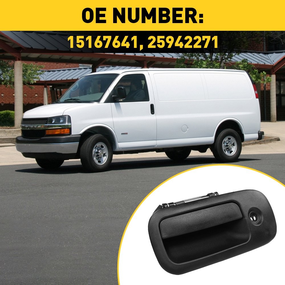 Front Driver Exterior Door Handle LH For 1996-2009 Chevy Express GMC Savana Van thumbnail 5