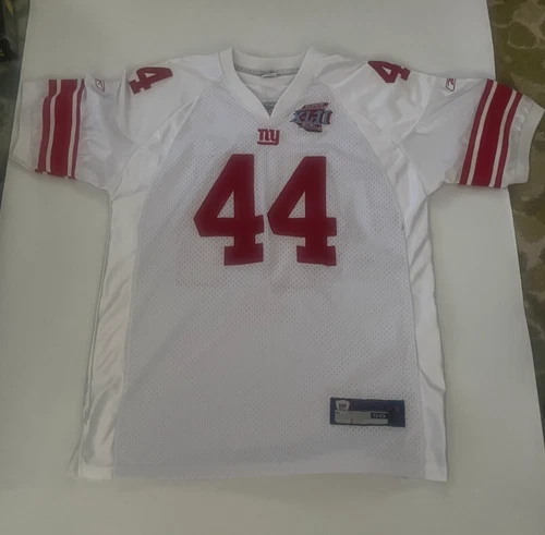 Reebok Authentics 56 Ahmad Bradshaw New York Giants XL11 Patch Jersey
