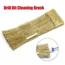 Dental Bur Cleaning Brass Wire Brush Nail Drill Bits Cleaning Brush Copper Wire