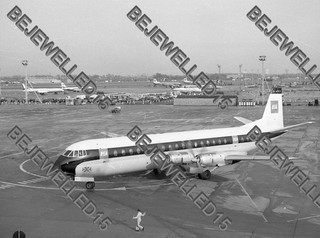 Old Aircraft Negative...Vickers Vanguard...G APEU...BEA....#739