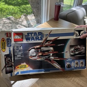 LEGO Star Wars Count Dooku's Solar Sailer 7752 Complete Set w/Box & Minifigures