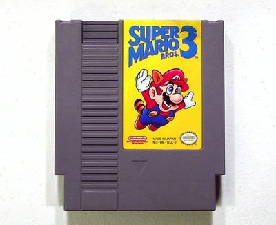 Super Mario Bros. 3 NES Nintendo Entertainment System Video Game Classic