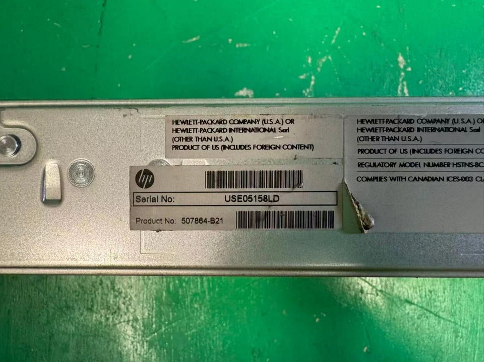 HP ProLiant 460 Series Gen6 Blades 485347-002 - Image 3 of 4