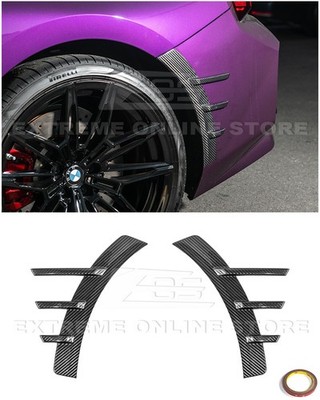 For 23-Up BMW G87 M2 | M Performance CARBON FIBER Rear Fender Wheel Arch Trim 