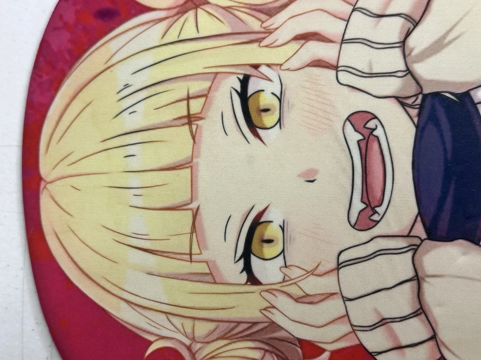 My Hero Academia Himiko Toga 2Way 3D Oppai Anime Mouse Pad NEW w/ Stain Flaw - Image 4 of 4