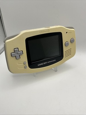 Nintendo Game Boy Advance Gaming Console White - Tested and Working - Sun Faded