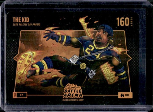 2026 Bo Jackson Battle Arena Release Day Promo The Kid Ken Griffey Jr Fire #P-5