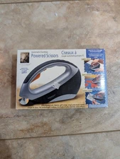 Innovage Automatic Cordless Powered Scissors Fabric Crafts Vinyl Push-Button