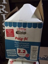 Poly-Fil Premium Polyester Fiber Fill by 5 Pound Box