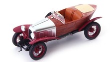 Autocult AMILCAR CGS 3 SKIFF 1925 SILVER/RED 1:43