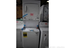 GE Unitized Spacemaker 2.0 Cuft Washer and Dryer  White Smart (GUD24ESSMWW) Gas