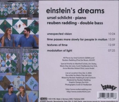 Einsteins Träume von Ursel Schlicht & Reuben Raddin [Audio-CD]