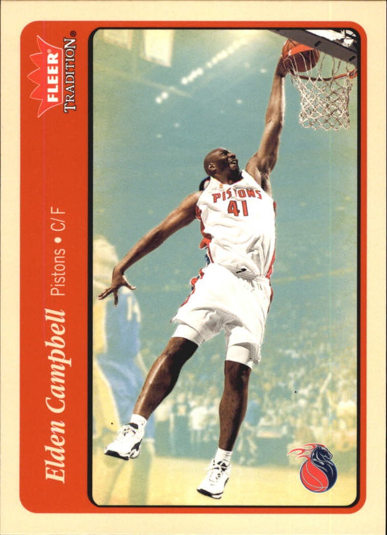 2004-05 Fleer Tradition #6 Elden Campbell - BSK