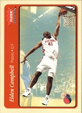 2004-05 Fleer Tradition #6 Elden Campbell - BSK