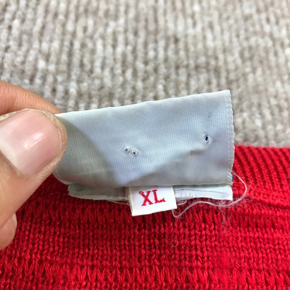 复古爷爷毛衣男式特大号 Meister Fisherman 羊毛香港复古 — 第 4/4 张图片