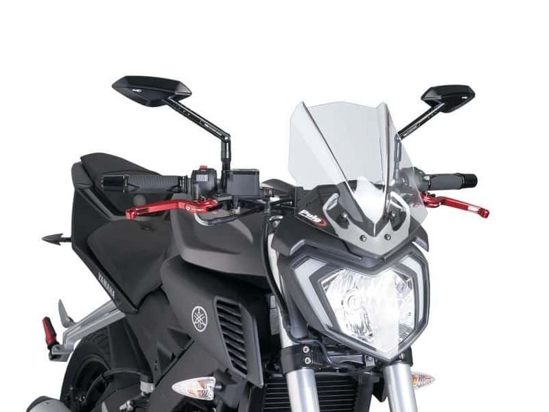 Puig Clear New Generation Sport Screen Yamaha MT-125 2014-2019