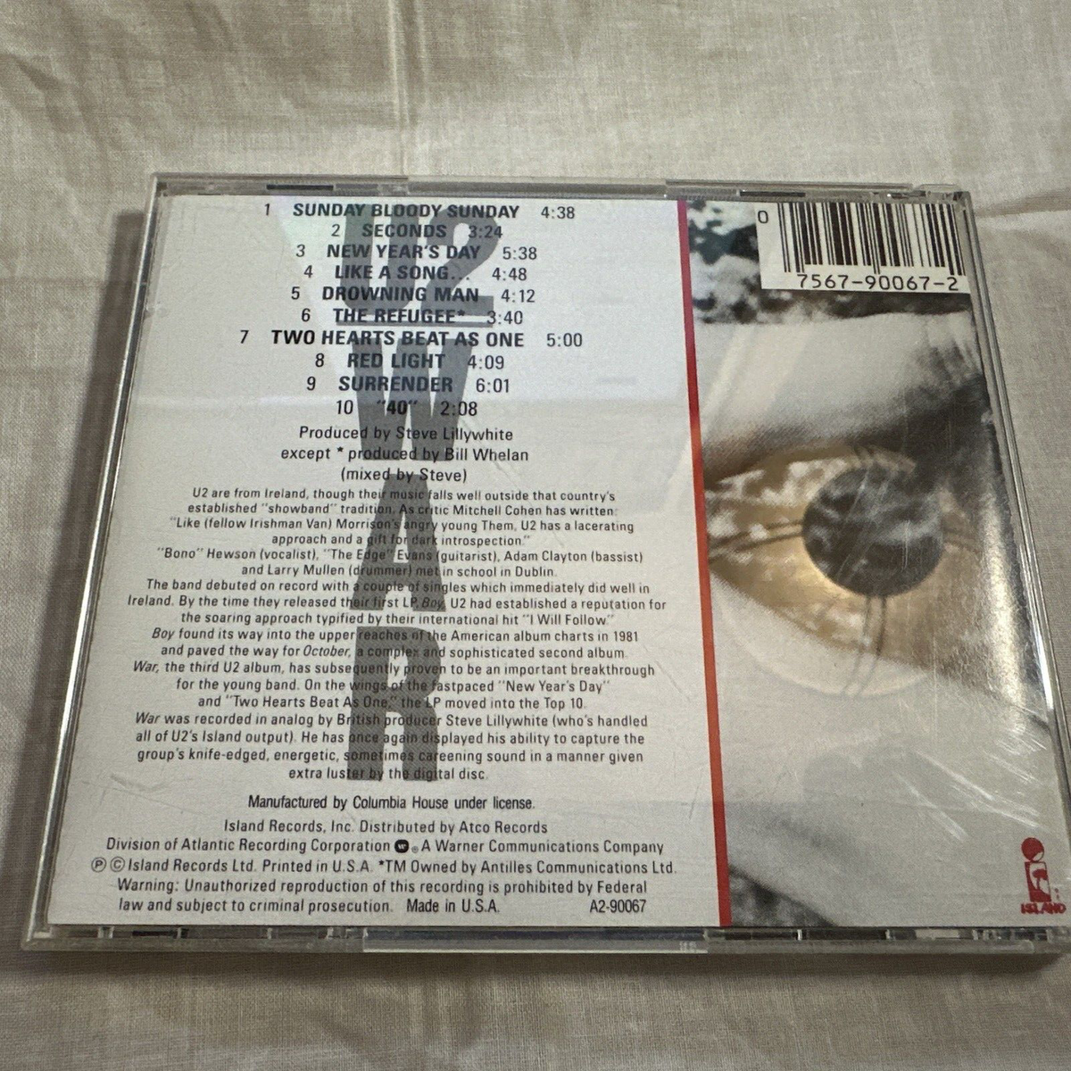 U2 - War (CD, Island Records) | eBay U2 - War (CD, Island Records) | eBay