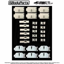 81-88 Cutlass Vinyl Top Roof Molding Trim RETAINING Mounting CLIPS Set 28 PCS