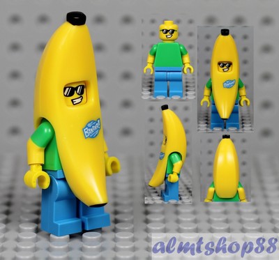 lego minifigure banana man