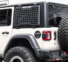 For Jeep Wrangler JL 2018-2025 Side window armor High quality aluminum alloy