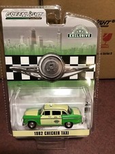 Greenlight Hobby Exclusive 1982 Checker Marathon Chicago Checker  Taxi 