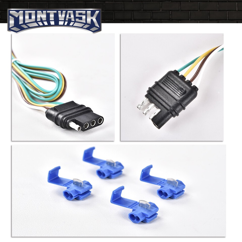 Tow Light Trailer Truck Tail Break Turn Stop Towing LED Lights